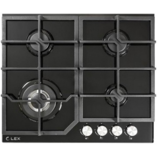 Газовая варочная поверхность lex gvg 640-1 bl
